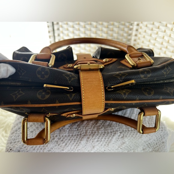 Louis Vuitton Monogram Manhattan GM Tote|Satchel, Canvas|Vachetta|Leather - Picture 13 of 16